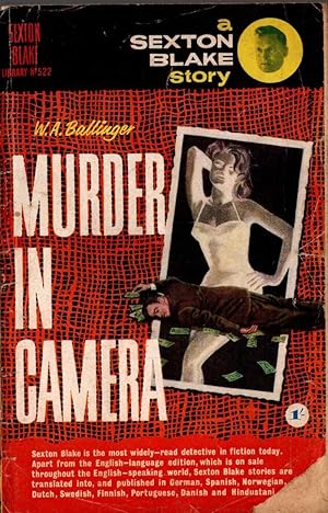 Bild des Verkufers fr MURDER IN CAMERA (Sexton Blake) zum Verkauf von Mr.G.D.Price