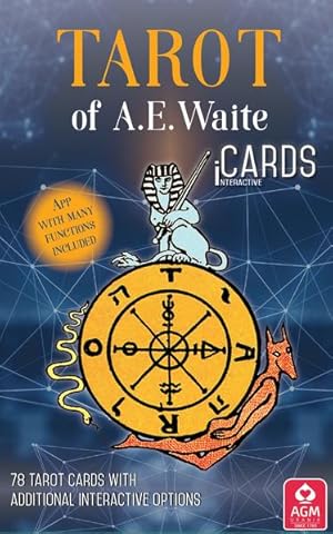 Seller image for Tarot of A.E. Waite iCards (GB Edition) 78 tarot cards with interactive additional options (free app). Texts by Hajo Banzhaf and Noemi Christoph for sale by Bunt Buchhandlung GmbH