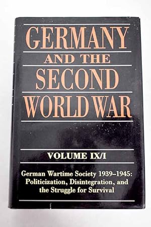 Bild des Verkufers fr Germany and the Second World War Vol zum Verkauf von Alcan Libros