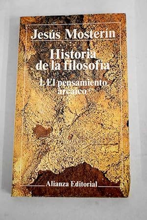 Bild des Verkufers fr Historia de la filosofa zum Verkauf von Alcan Libros