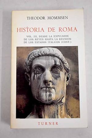 Imagen del vendedor de Historia de Roma, volumen III a la venta por Alcan Libros