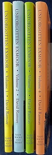 Unforgotten Exmoor. Words and Pictures from a Vanished Era. Volumes One to Four (complete set)