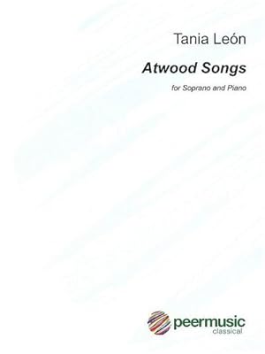 Bild des Verkufers fr Atwood Songsfor soprano and piano zum Verkauf von AHA-BUCH GmbH