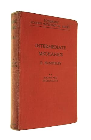 Intermediate Mechanics: Statics and Hydrostatics