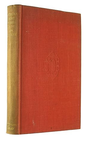 Image du vendeur pour American Short Stories of the Nineteenth Century (Everyman's Library) mis en vente par M Godding Books Ltd