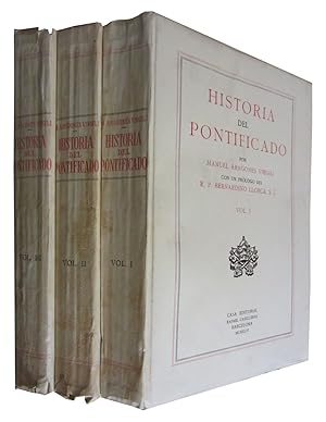 Seller image for HISTORIA DEL PONTIFICADO 3 Volumenes OBRA COMPLETA for sale by Libreria Rosela