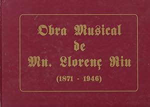 OBRA MUSICAL DE Mn. LLORENÇ RIU (Completa)