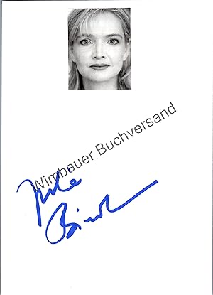 Bild des Verkufers fr Original Autogramm Julia Biedermann RTL /// Autograph signiert signed signee zum Verkauf von Antiquariat im Kaiserviertel | Wimbauer Buchversand