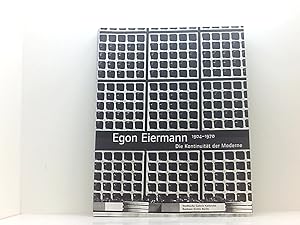 Bild des Verkufers fr Egon Eiermann 1904-1970 Die Kontinuitt der Moderne zum Verkauf von Book Broker