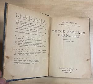 Bild des Verkufers fr Trece fabliaux franceses zum Verkauf von Los libros del Abuelo