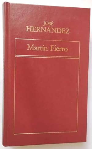 Imagen del vendedor de Martn Fierro a la venta por La Leona LibreRa