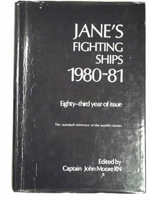 Immagine del venditore per Jane`s fighting ships 1980-81 venduto da Cotswold Internet Books