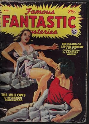 Seller image for FAMOUS FANTASTIC MYSTERIES: April, Apr. 1946 ("The Island of Captain Sparrow") for sale by Books from the Crypt
