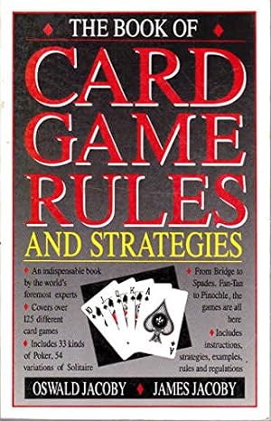 Seller image for Book of Card Game Rules for sale by WeBuyBooks