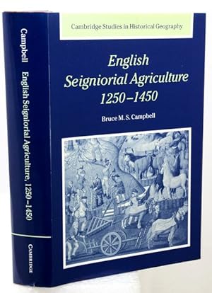 Imagen del vendedor de ENGLISH SEIGNIORIAL AGRICULTURE 1250-1450. a la venta por Francis Edwards ABA ILAB