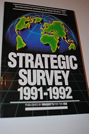 Imagen del vendedor de Strategic Survey 1991-92 a la venta por WeBuyBooks