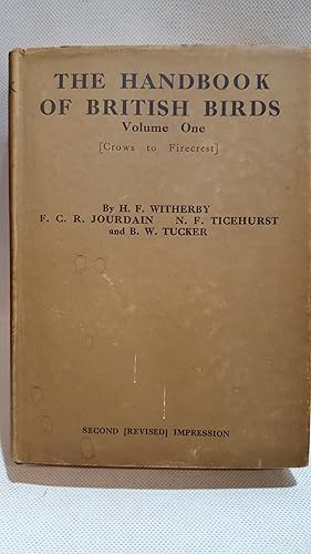 Bild des Verkufers fr The Handbook of British Birds. Volume One. (Crows to Firecrest) zum Verkauf von Cambridge Rare Books