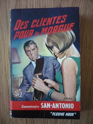 Imagen del vendedor de Des clientes pour la morgue a la venta por D'un livre  l'autre