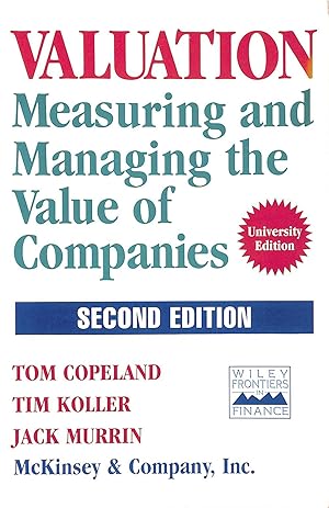 Imagen del vendedor de Measuring and Managing the Value of Companies (Second Edition) a la venta por M Godding Books Ltd