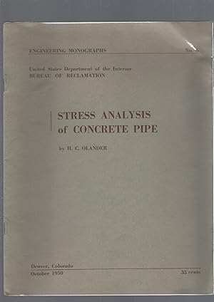 STRESS ANALYSIS OF CONCRETE PIPE