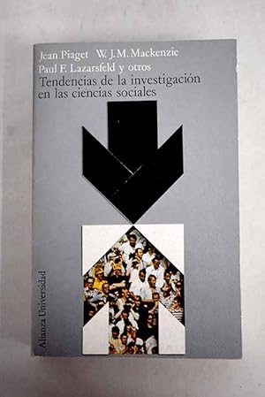 Imagen del vendedor de Tendencias de la investigacin en las ciencias sociales a la venta por Alcan Libros