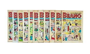 The Beano Comic 1972 Complete Year Issues 1537 - 1589