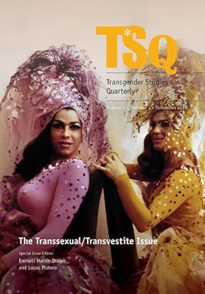 Imagen del vendedor de Transsexual/Transvestite Issue a la venta por GreatBookPrices