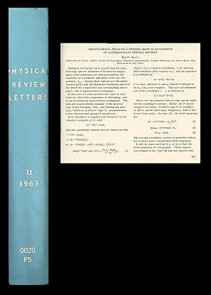 Gravitational field of a spinning mass as an example of algebraically special metrics in Physical...