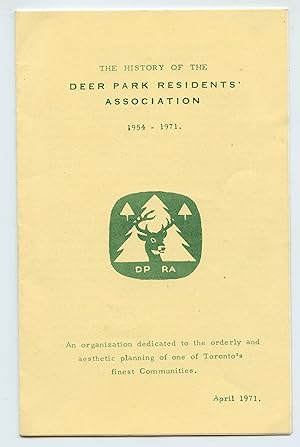 The History of the Deer Park Residents' Association 1954-1971