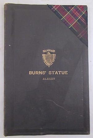 Historical Sketch of the Burns Statue, the McPherson Legacy to the City of Albany [Signed]