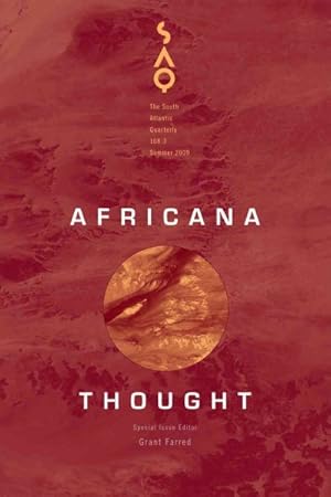 Immagine del venditore per Africana Thought venduto da GreatBookPrices