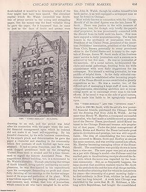 Seller image for Chicago Newspapers and their Makers. An original article from the American Review of Reviews, 1895. for sale by Cosmo Books