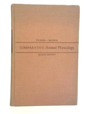 Image du vendeur pour Comparative Animal Physiology mis en vente par World of Rare Books
