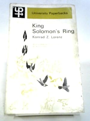 Seller image for King Solomon's Ring. for sale by World of Rare Books