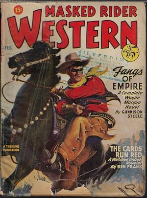 Seller image for MASKED RIDER WESTERN: February, Feb. 1947 for sale by Books from the Crypt