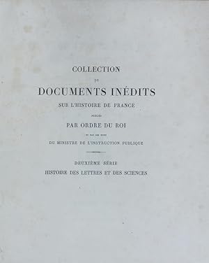 Image du vendeur pour Les Quatre Livres des Rois : traduits en Francais du XIIe siecle. mis en vente par Antiquariat Bookfarm