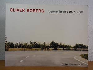 Bild des Verkufers fr Oliver Boberg. Arbeiten | Works 1997 - 1999 zum Verkauf von Antiquariat Weber
