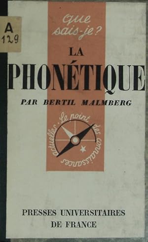 Image du vendeur pour La Phonetique. mis en vente par Antiquariat Bookfarm