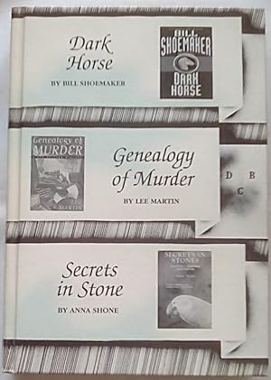 Seller image for Dark Horse; Genealogy of Murder; Secrets in Stone for sale by P Peterson Bookseller