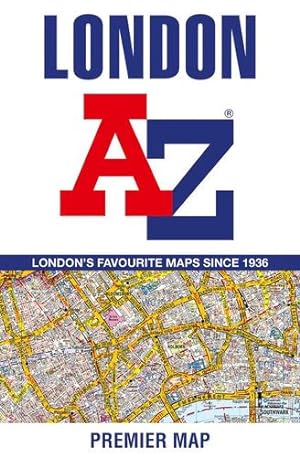 Seller image for London A-Z Premier Map by Aâ"Z Maps [Map ] for sale by booksXpress