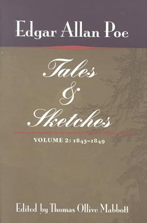 Bild des Verkufers fr Tales and Sketches : 1843-1849 zum Verkauf von GreatBookPrices