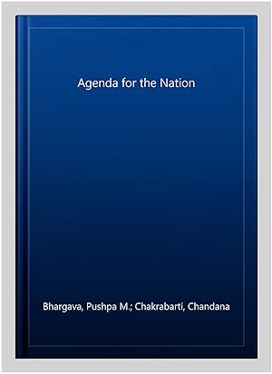 Seller image for Agenda for the Nation for sale by GreatBookPrices