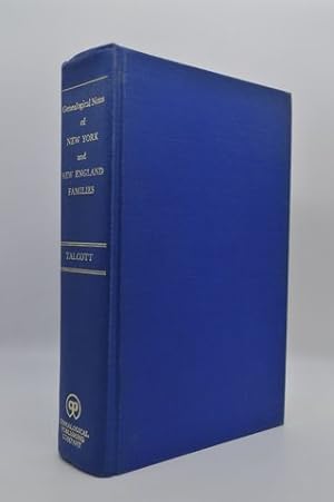 Image du vendeur pour Genealogical Notes of New York and New England Families mis en vente par Lavendier Books