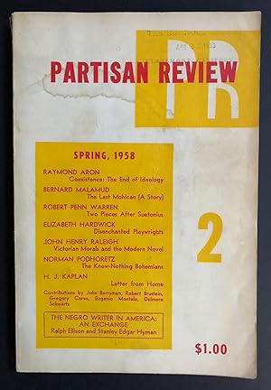 Seller image for Partisan Review, Volume 25, Number 2 (XXV; Spring 1958) - includes The Know-Nothing Bohemians by Norman Podhoretz for sale by Philip Smith, Bookseller