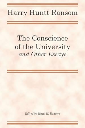 Seller image for Conscience of the University, and Other Essays for sale by GreatBookPrices