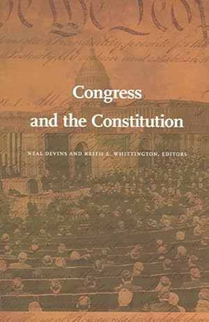 Seller image for Congress And The Constitution for sale by GreatBookPrices