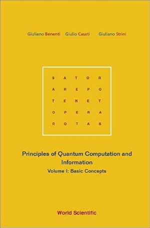 Image du vendeur pour Principles of Quantum Computation and Information : Basic Concepts mis en vente par GreatBookPrices