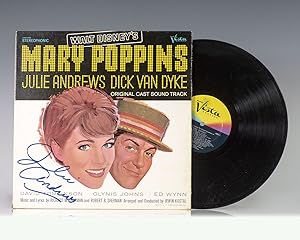 Walt Disney's Mary Poppins Original Cast Soundtrack Signed LP.
