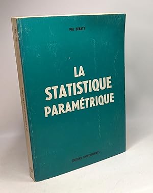 Image du vendeur pour La statistique paramtrique mis en vente par crealivres