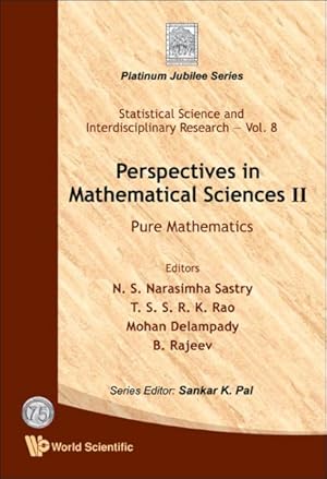 Imagen del vendedor de Perspectives in Mathematical Sciences II : Pure Mathematics a la venta por GreatBookPrices